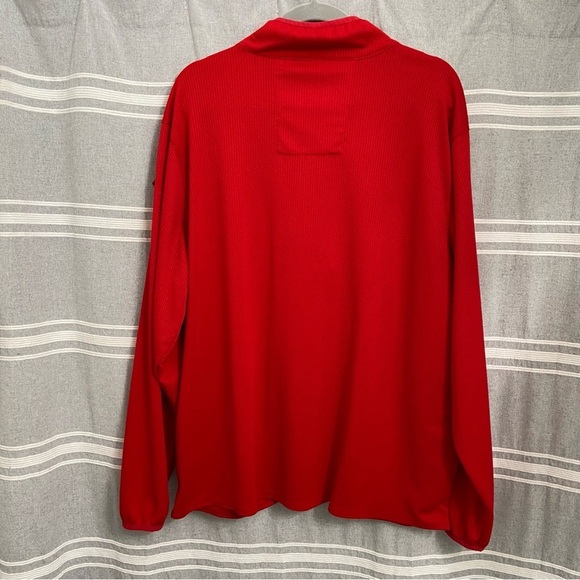 University of Wisconsin / 1/4 Zip Pullover Waffle Knit Jacket Size L - Picture 2 of 10